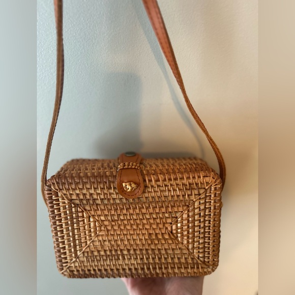 Structured straw purse - Picture 4 of 14